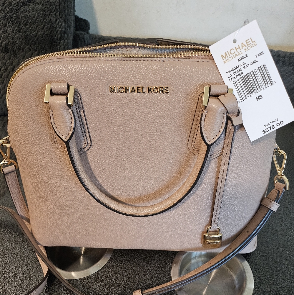 Michael Kors Adele Large Dome Satchel